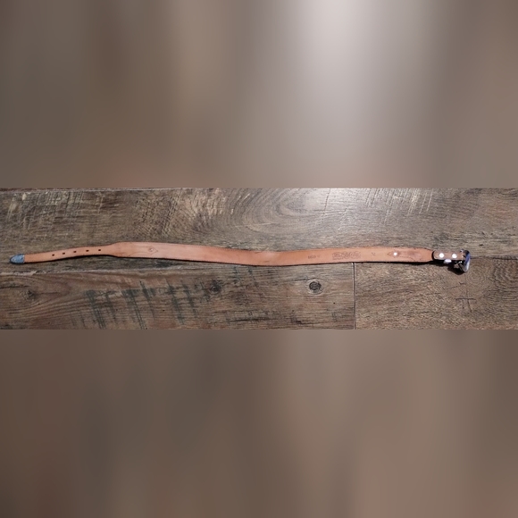 Circle y of yoakum leather belt - Picture 5 of 7